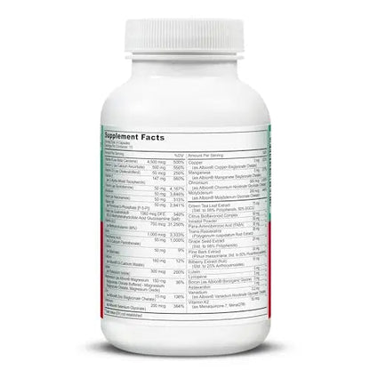 LIVELY VITAMIN CO. Multivitamin - 37 Vitamins Minerals and Extracts - Energy - Memory - Immune Function - Heart- Brain - Focus - Mood - Antioxidants - Dairy Gluten Soy Free - 60 Vegetarian Capsules - PrimeBioHealth - canada supplements