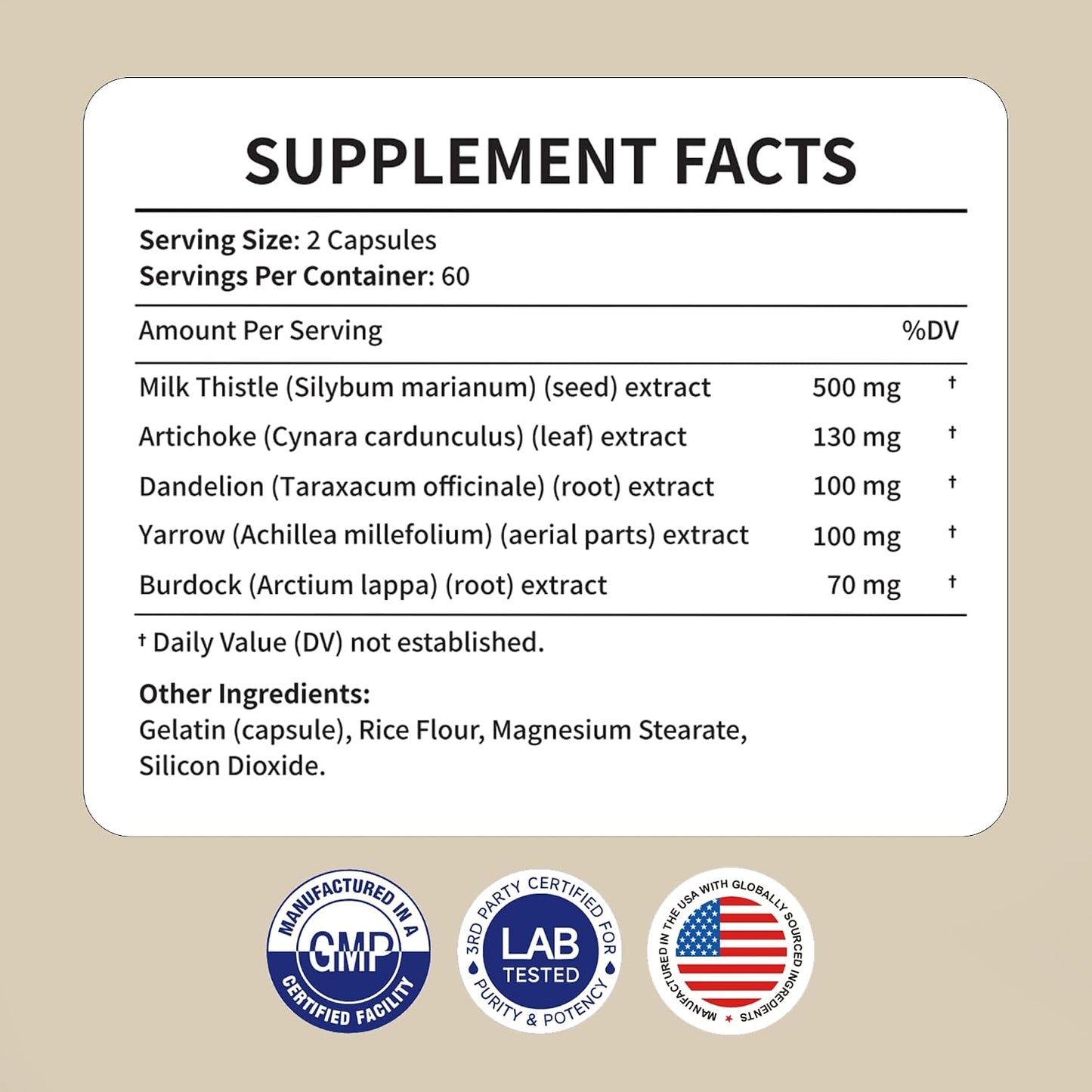 ‌Liver Protector – Liver Support Supplement with Milk Thistle, NAC & Turmeric | Helps with Digestive Comfort, Gluten-Free & Vegan Capsules (60 Count)‌ - PrimeBioHealth - canada supplements