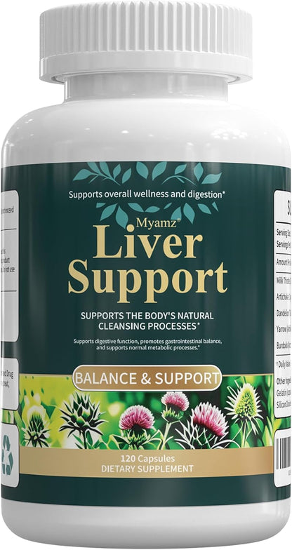 Liver Support with Milk Thistle, 30-Day Supply, Artichoke & Turmeric - PrimeBioHealth - canada supplements