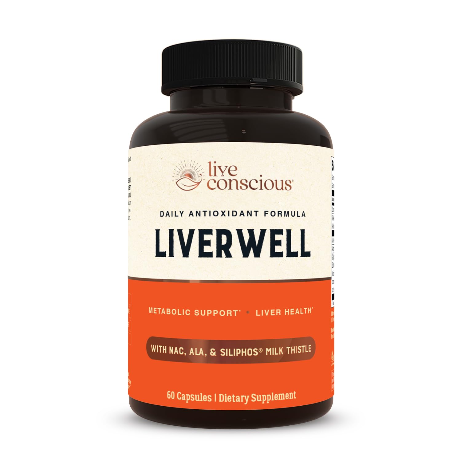 LiverWell Liver Cleanse, Rejuvenation, Metabolic Support - Liver Supplement for Liver Health w/Highly Bioavailable Milk Thistle Extract, N-Acetyl Cysteine, Alpha Lipoic Acid, Zinc, Selenium - 60 Caps - PrimeBioHealth - canada supplements