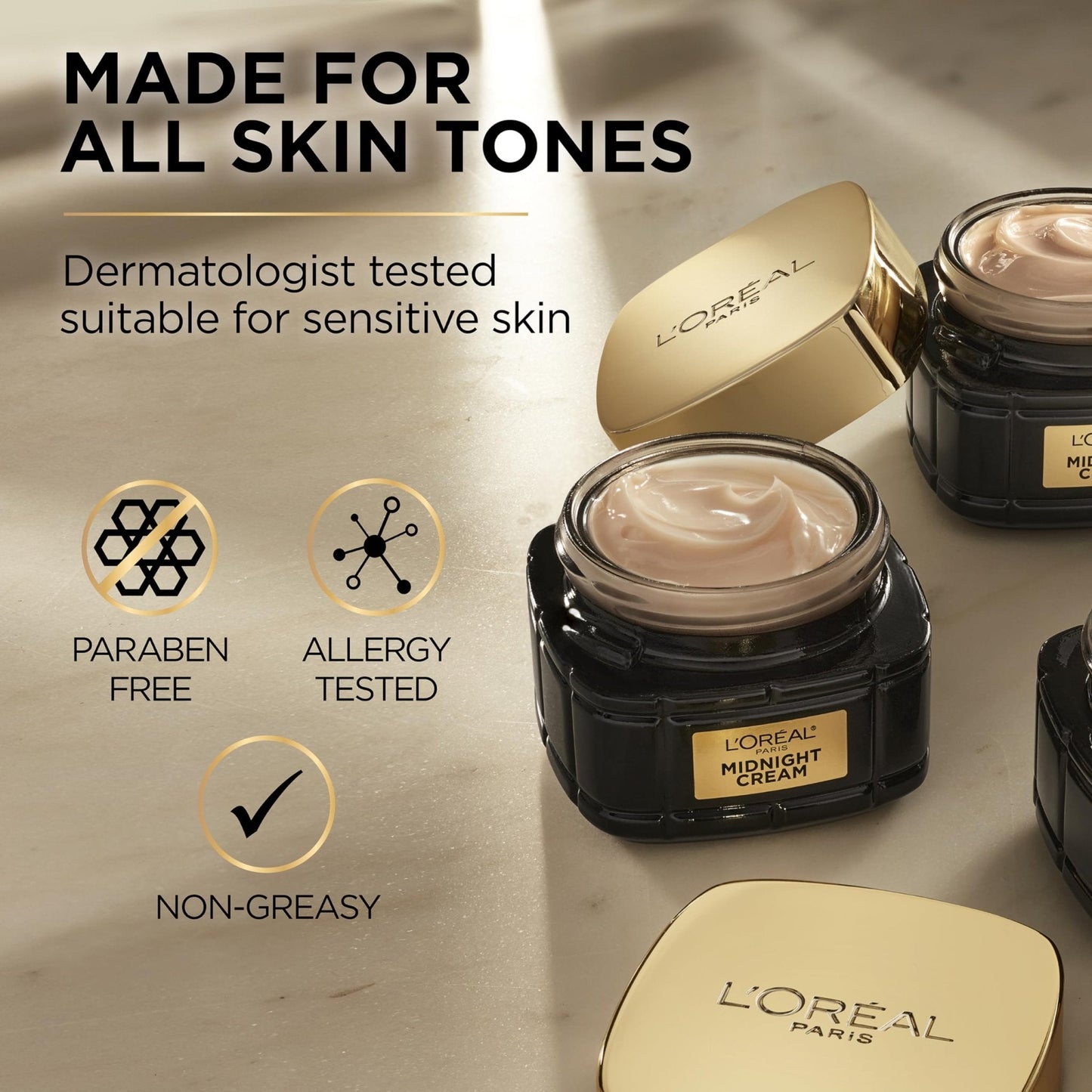 L'Oreal Paris Age Perfect Anti-Aging Midnight Cream, Face Moisturizer to Reduce Wrinkles and Firm Skin, 1.7oz + Serum Sample - PrimeBioHealth - canada supplements