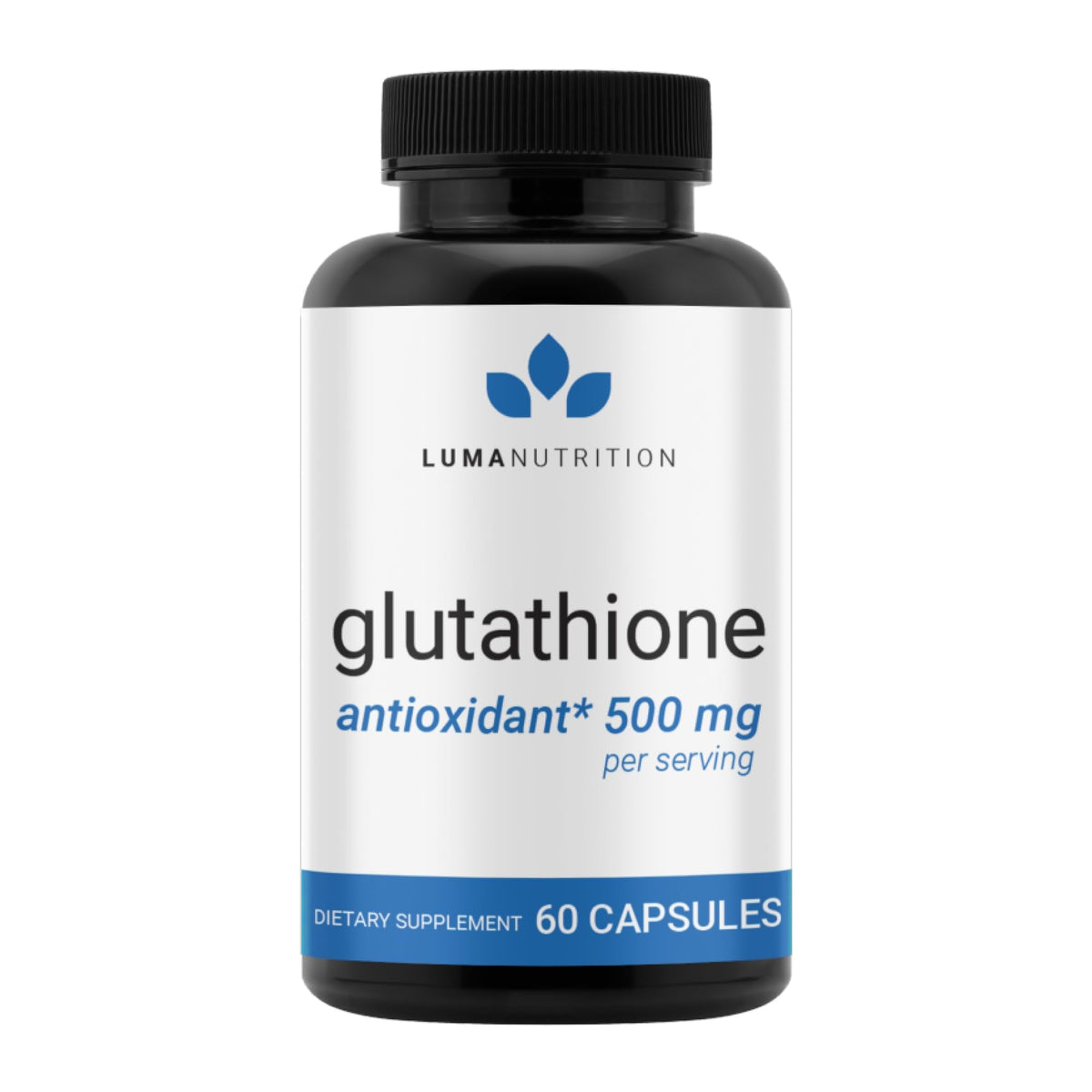 Luma Nutrition Premium Glutathione Supplement - 500mg - L-Glutathione - Antioxidant Support - PrimeBioHealth - canada supplements