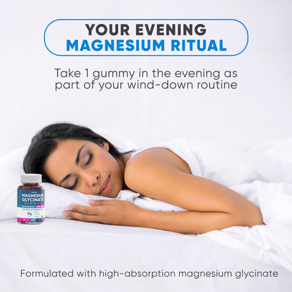 Magnesium Glycinate Gummies 400mg, High Absorption Magnesium Supplement for Women - PrimeBioHealth - canada supplements