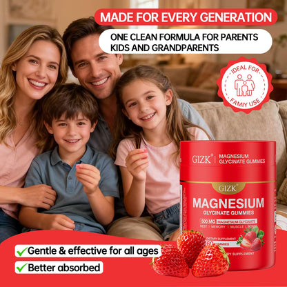 Magnesium Glycinate Gummies 500mg – Sugar Free Magnesium Gummies with L-Theanine - Sleep, Calm, Stress Relief for Adults & Kids 4+ - PrimeBioHealth - canada supplements