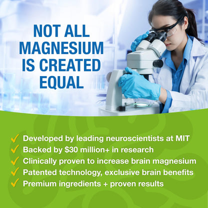 Magtein - Magnesium L-Threonate Supplement, Memory, Focus, Sleep & Brain Health Formula for Men & Women, Cognitive Support for Adults - PrimeBioHealth - canada supplements