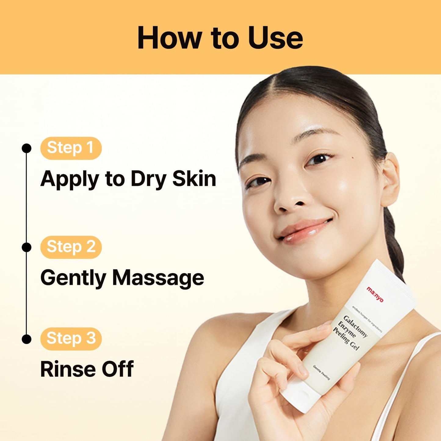 MANYO Galactomy Enzyme Peeling Gel, Face and Body Scrub, Dead Skin Remover, Blackhead Remover, Korean Exfoliating Gel - PrimeBioHealth - canada supplements
