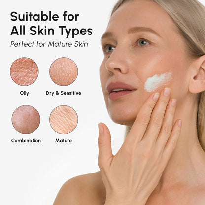 MAREE Face Exfoliator – Microdermabrasion Facial Scrub & Exfoliating Face Wash for Women – Collagen & Glycolic Acid – Gentle Scrub and Exfoliant - PrimeBioHealth - canada supplements