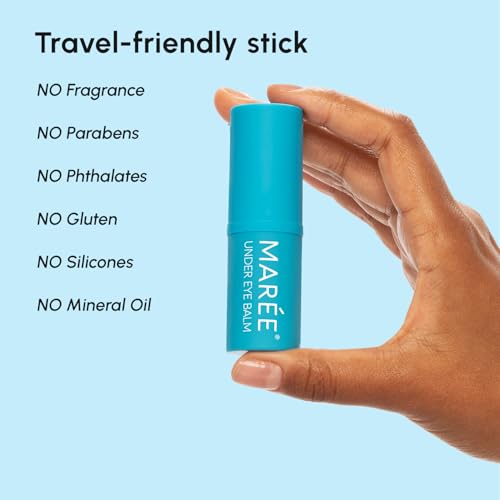 MAREE Under Eye Balm Stick Hydrating – Retinol Caffeine Under Eye Brightener Stick for Older Women – Collagen Undereye Cream - PrimeBioHealth - canada supplements