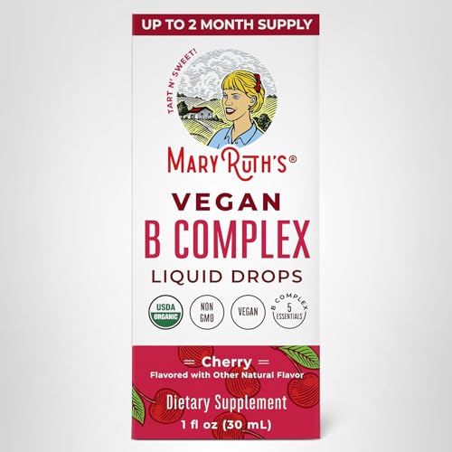 MaryRuth Organics Vitamin B Complex | B Vitamins Complex | Biotin | Vitamin B12 | Niacin | Folate | Metabolic Support Supplement | Vegan | USDA Organic - PrimeBioHealth - canada supplements