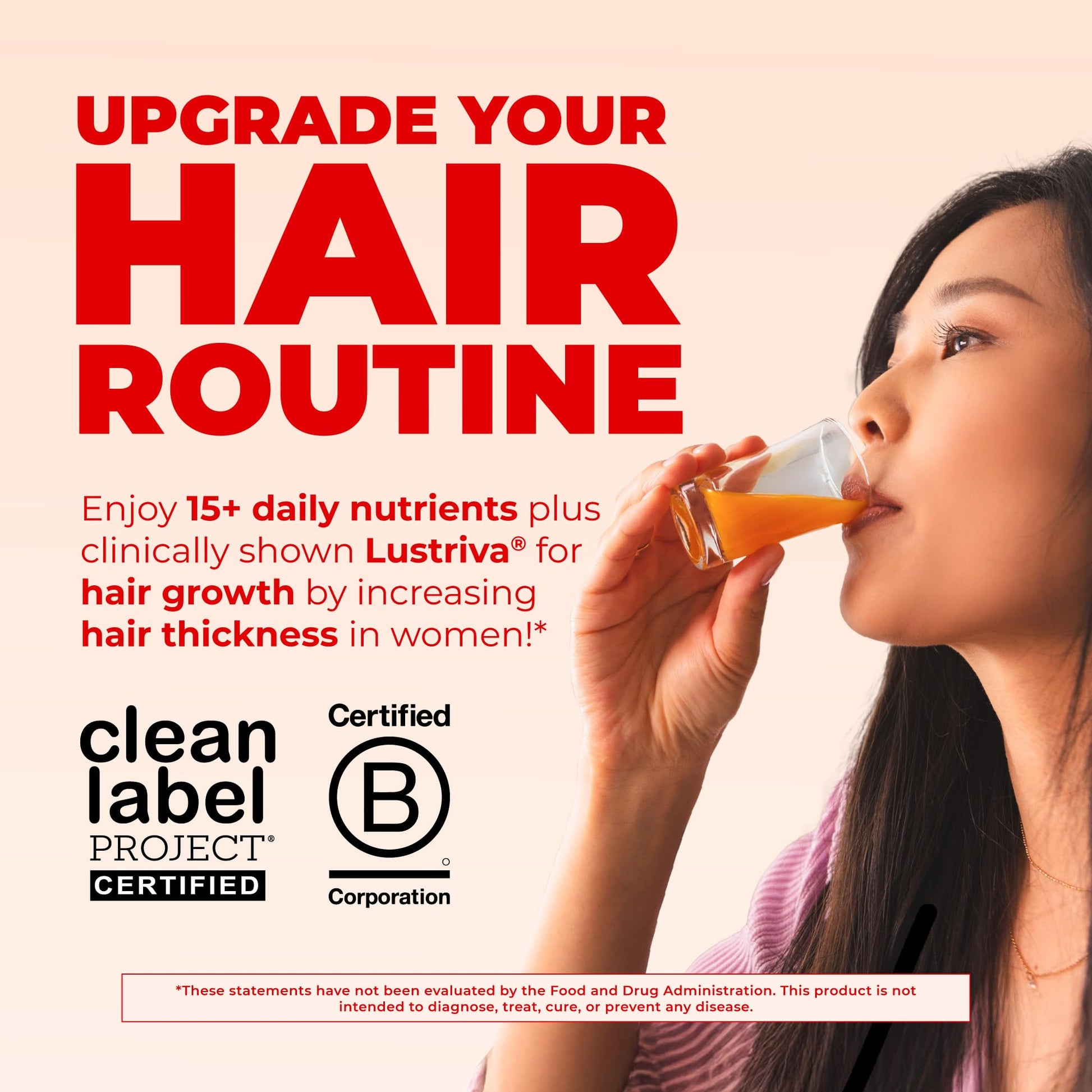 MARYRUTH'S Liquid Multivitamin+Hair Growth | Biotin 10000mcg | Lustriva Hair Growth Supplement | Clinically Tested in Women for Thicker Hair&Facial Wrinkle - PrimeBioHealth - canada supplements