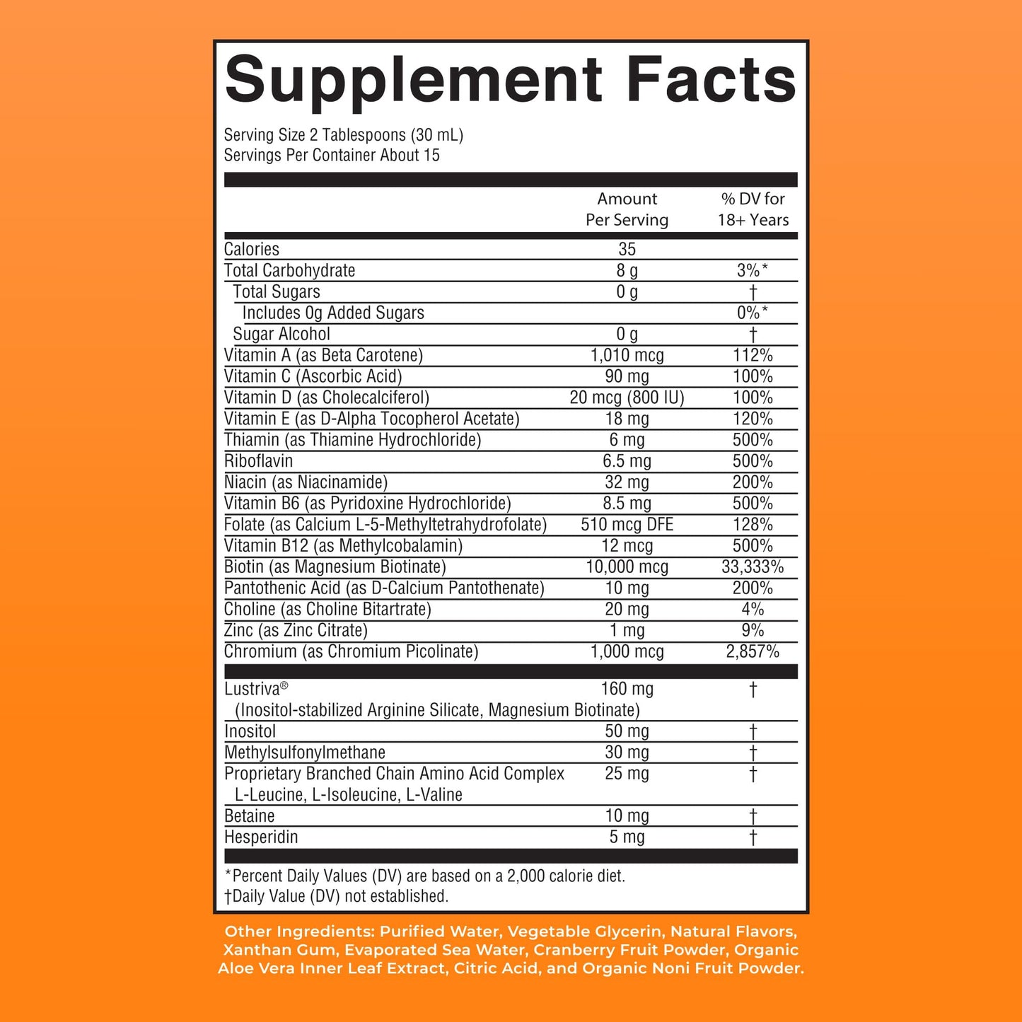 MARYRUTH'S Liquid Multivitamin+Hair Growth | Biotin 10000mcg | Lustriva Hair Growth Supplement | Clinically Tested in Women for Thicker Hair&Facial Wrinkle - PrimeBioHealth - canada supplements
