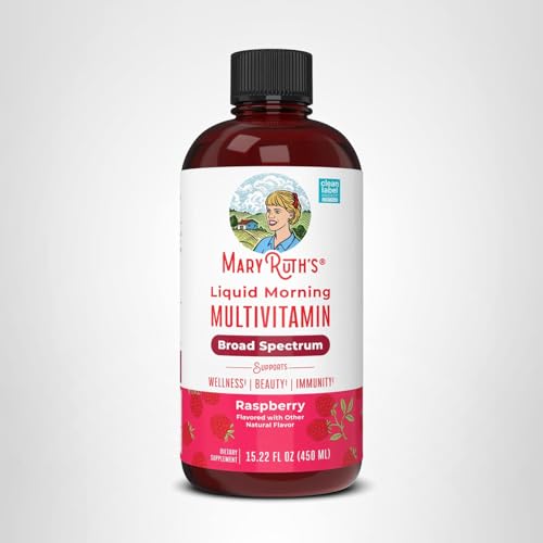 MARYRUTH'S Multivitamin for Women, Men & Kids | Liquid Morning Multivitamin | Vitamin A C D E B6 B12 Biotin Zinc - PrimeBioHealth - canada supplements