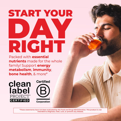MARYRUTH'S Multivitamin for Women, Men & Kids | Liquid Morning Multivitamin | Vitamin A C D E B6 B12 Biotin Zinc - PrimeBioHealth - canada supplements