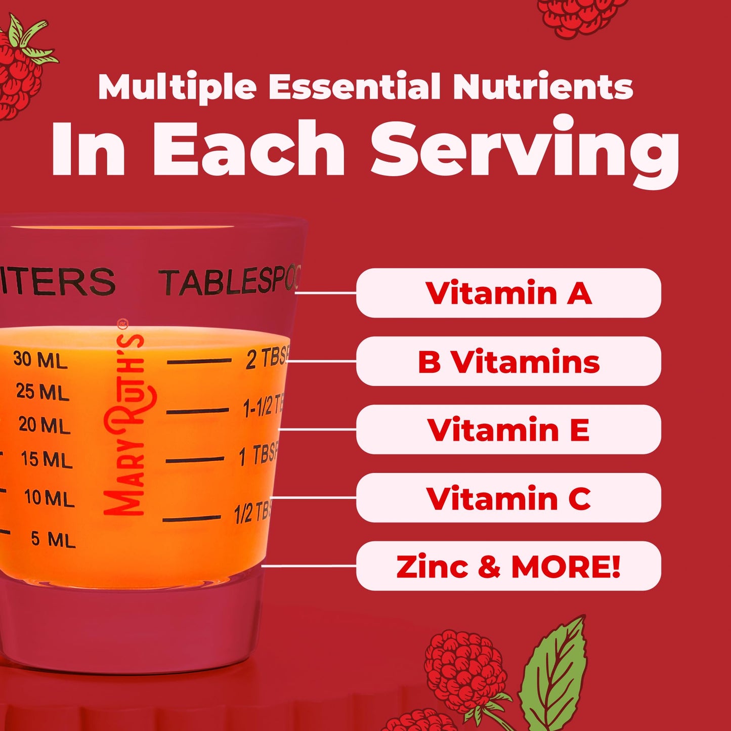 MARYRUTH'S Multivitamin for Women, Men & Kids | Liquid Morning Multivitamin | Vitamin A C D E B6 B12 Biotin Zinc - PrimeBioHealth - canada supplements