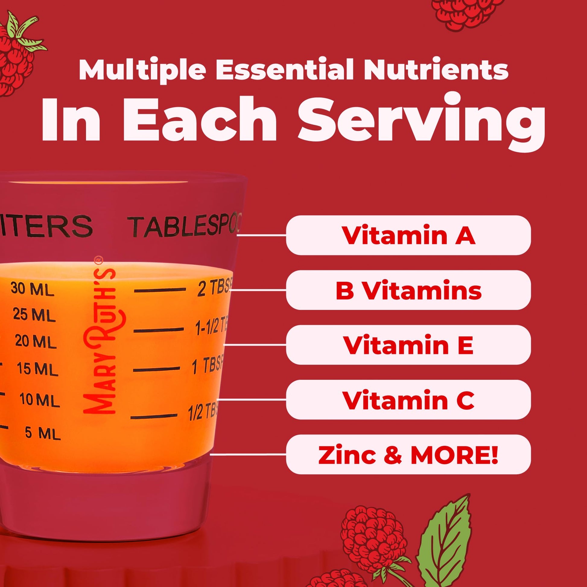 MARYRUTH'S Multivitamin for Women, Men & Kids | Liquid Morning Multivitamin | Vitamin A C D E B6 B12 Biotin Zinc - PrimeBioHealth - canada supplements