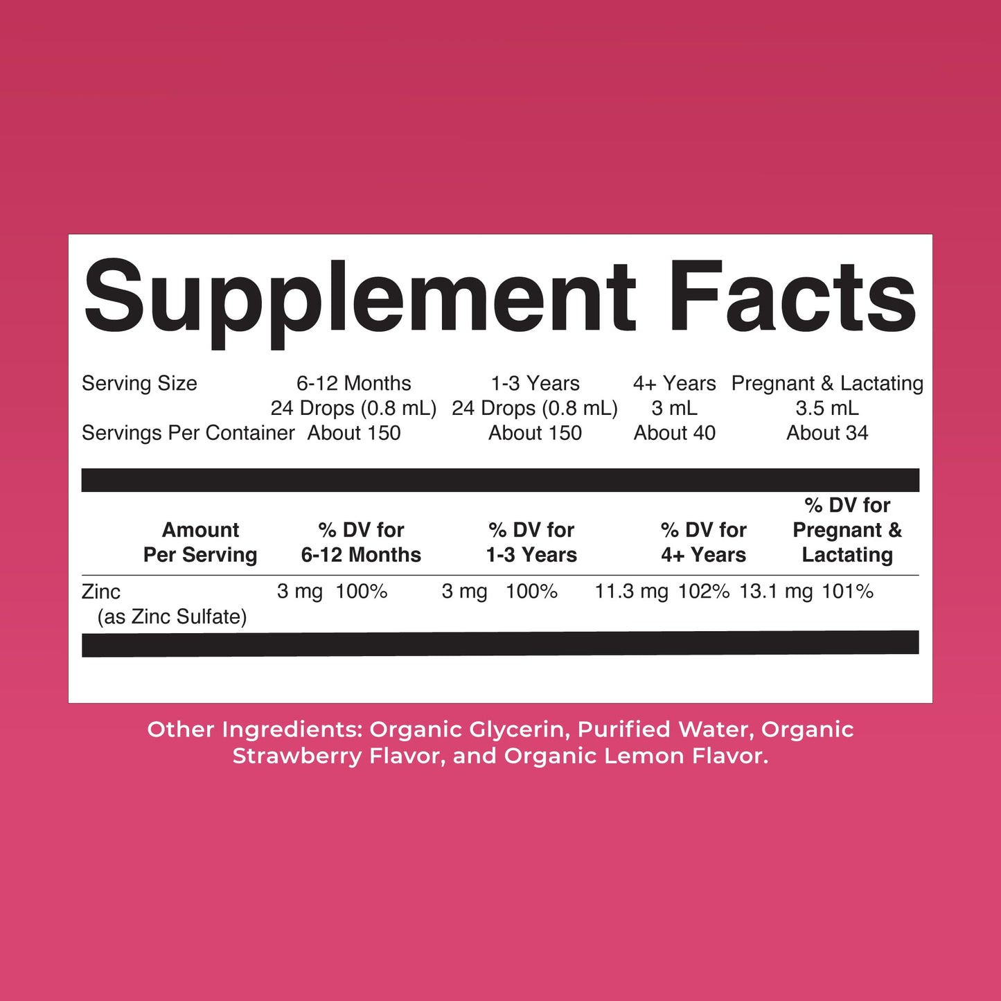 MaryRuth's Organic Liquid Zinc Supplement for Kids & Adults | Immune Support | Skin Health | Antioxidant | Cellular Metabolism | Zinc Sulfate | Vegan | Non-GMO | Sugar Free | Gluten Free | 4 oz - PrimeBioHealth - canada supplements