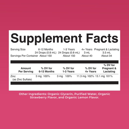 MaryRuth's Organic Liquid Zinc Supplement for Kids & Adults | Immune Support | Skin Health | Antioxidant | Cellular Metabolism | Zinc Sulfate | Vegan | Non-GMO | Sugar Free | Gluten Free | 4 oz - PrimeBioHealth - canada supplements