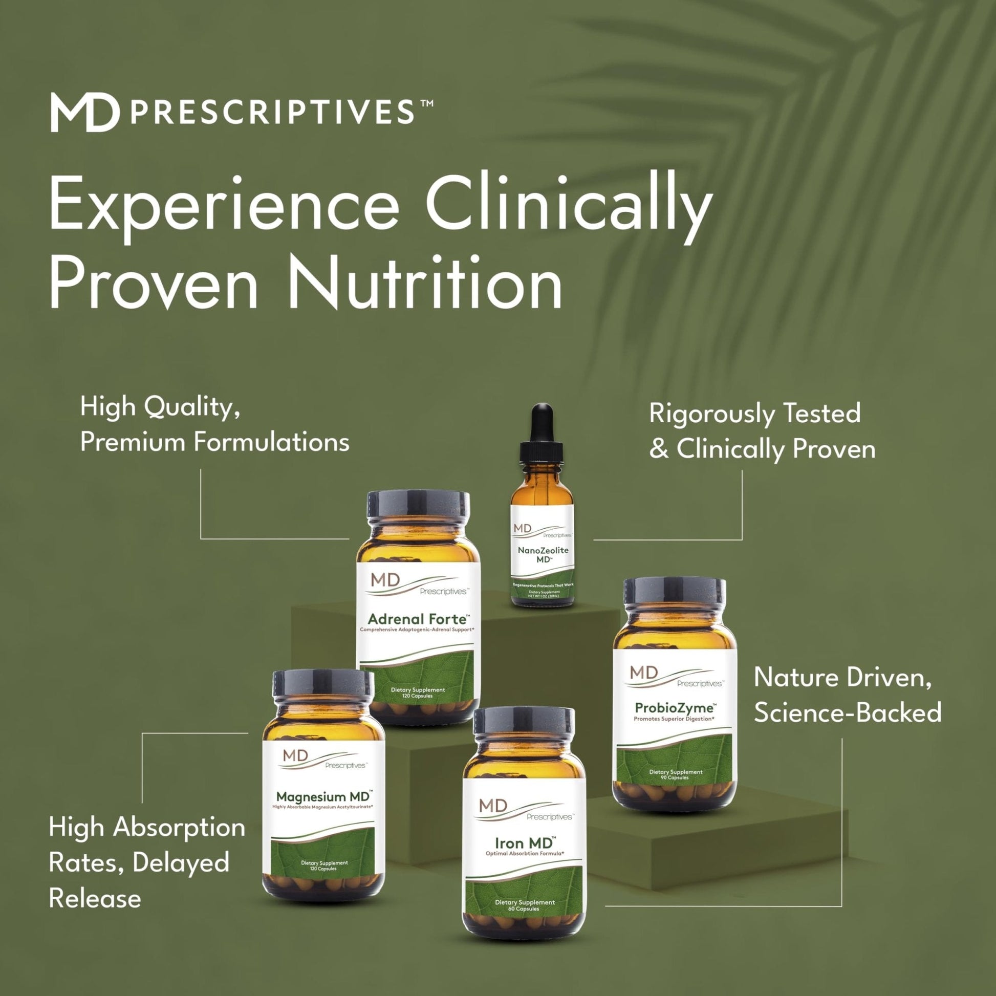 MD Prescriptives - ProbioZyme - Vegetarian Digestive Enzymes - Supplement for Digestive & Gut Health - 90 Capsules - PrimeBioHealth - canada supplements