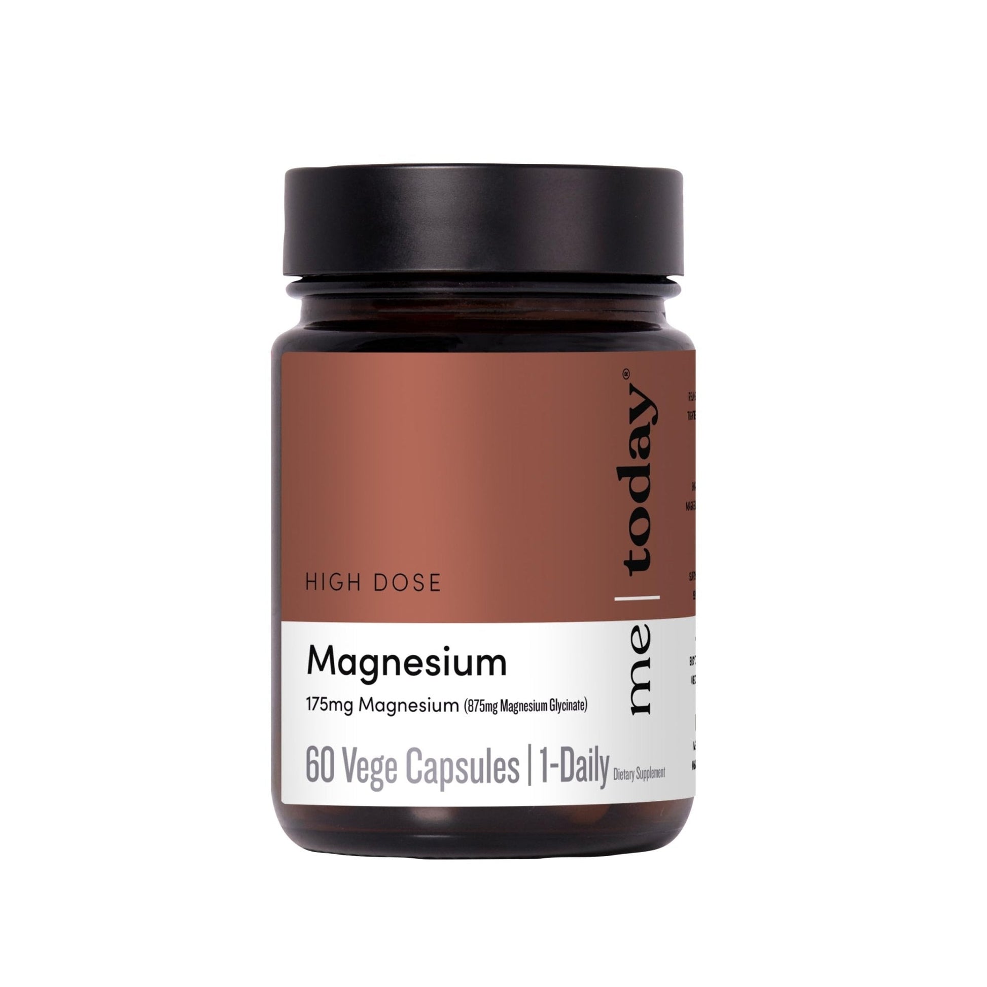 Me Today Magnesium Glycinate Supplement – 175mg High Absorption Magnesium Glycinate Capsule for Muscle Recovery, Nervous System Support, - PrimeBioHealth - canada supplements