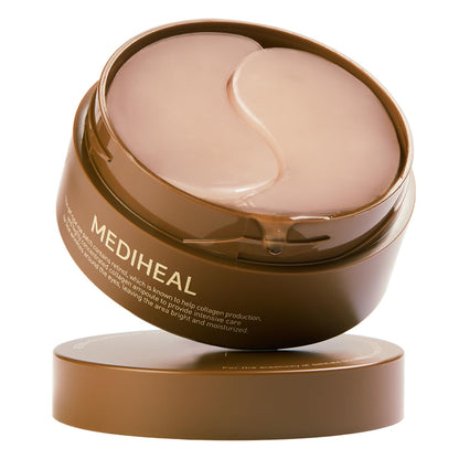 Mediheal Retinol Collagen Under Eye Patches - Korean Hydrogel Eye Pads (60 patches) with 95% Retinol & Collagen - PrimeBioHealth - canada supplements