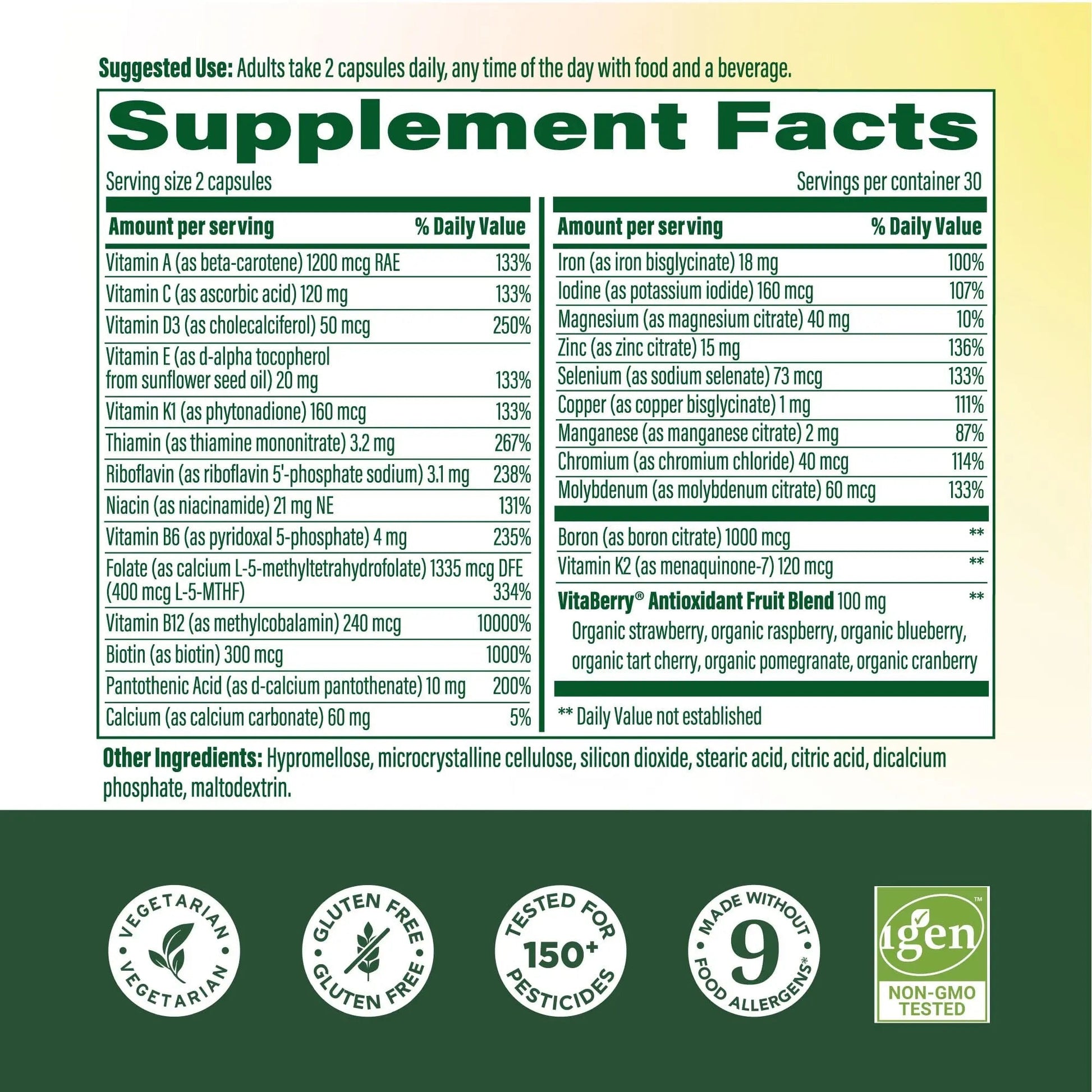 MegaFood Whole Body Womens Multivitamin - Multivitamin for Women - Vitamin D3 K2, Magnesium Citrate, Folate, Biotin, Iron - PrimeBioHealth - canada supplements
