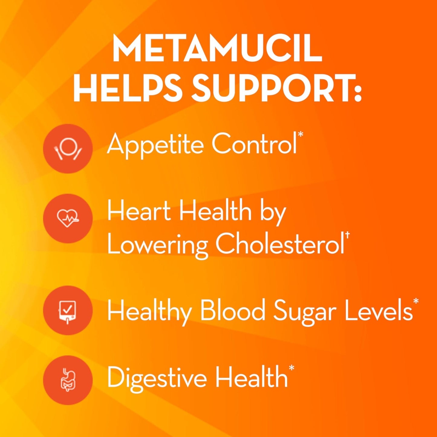 Metamucil, 4-in-1 Fiber Supplement, Psyllium Husk Powder, Sugar-Free Powder, Berry Flavored Drink, 114 Servings - PrimeBioHealth - canada supplements