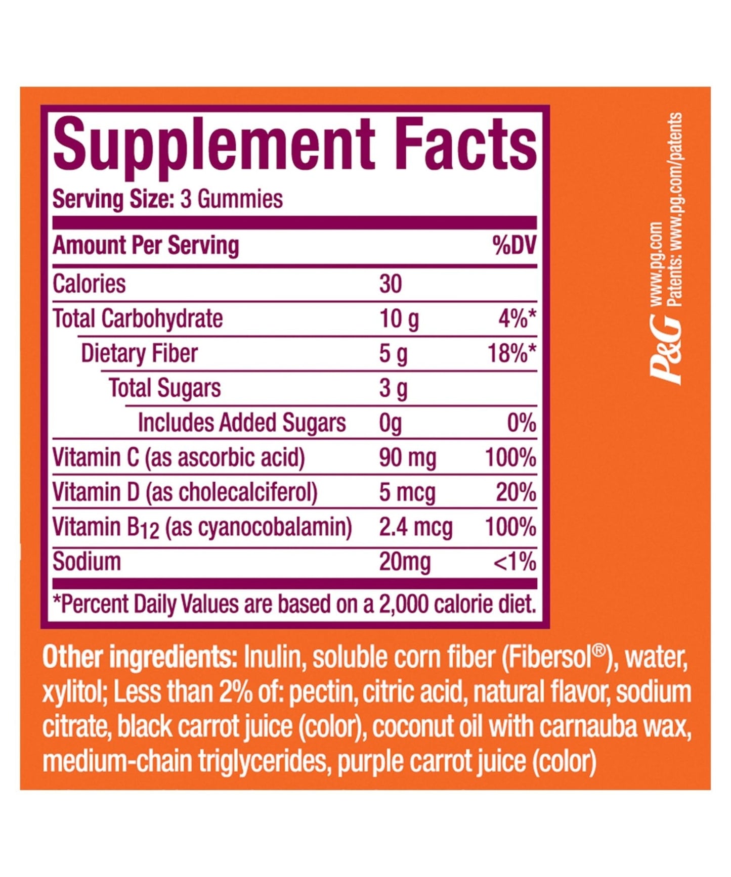 Metamucil Fiber Gummies for Adults with Vitamins C, D, B12 for Metabolism, No Sugar Added Citrus Berry Flavor, 5g Plant Based Prebiotic - PrimeBioHealth - canada supplements