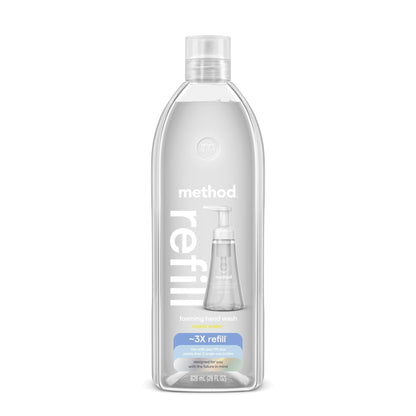 Method Foaming Hand Soap, Refill, Sweet Water, Recyclable Bottle, 28 oz, (Pack of 1) (Packaging May Vary) - PrimeBioHealth - canada supplements