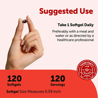 Micro Ingredients Astaxanthin 12mg with MCT Oil, 120 Softgels, 4 Month Supply | Premium Astaxanthin Antioxidant Supplements* | Fresh Microalgae Source | Triple Strength, Non-GMO, Gluten Free, No Soy - PrimeBioHealth - canada supplements