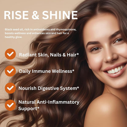 Micro Ingredients Black Seed Oil Organic Cold Pressed, 16 fl oz | Rich in Thymoquinone & Omega 3 6 9 | Unrefined from Nigella Sativa Seeds | Immune, Hair & Skin Support* | Non-GMO - 3 Months Supply - PrimeBioHealth - canada supplements