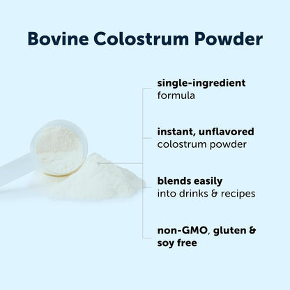 Micro Ingredients Bovine Colostrum Powder, 8 oz | Colostrum Supplement for Women & Men | Unflavored & Instant Dissolve | Non-GMO, Gluten-Free - PrimeBioHealth - canada supplements