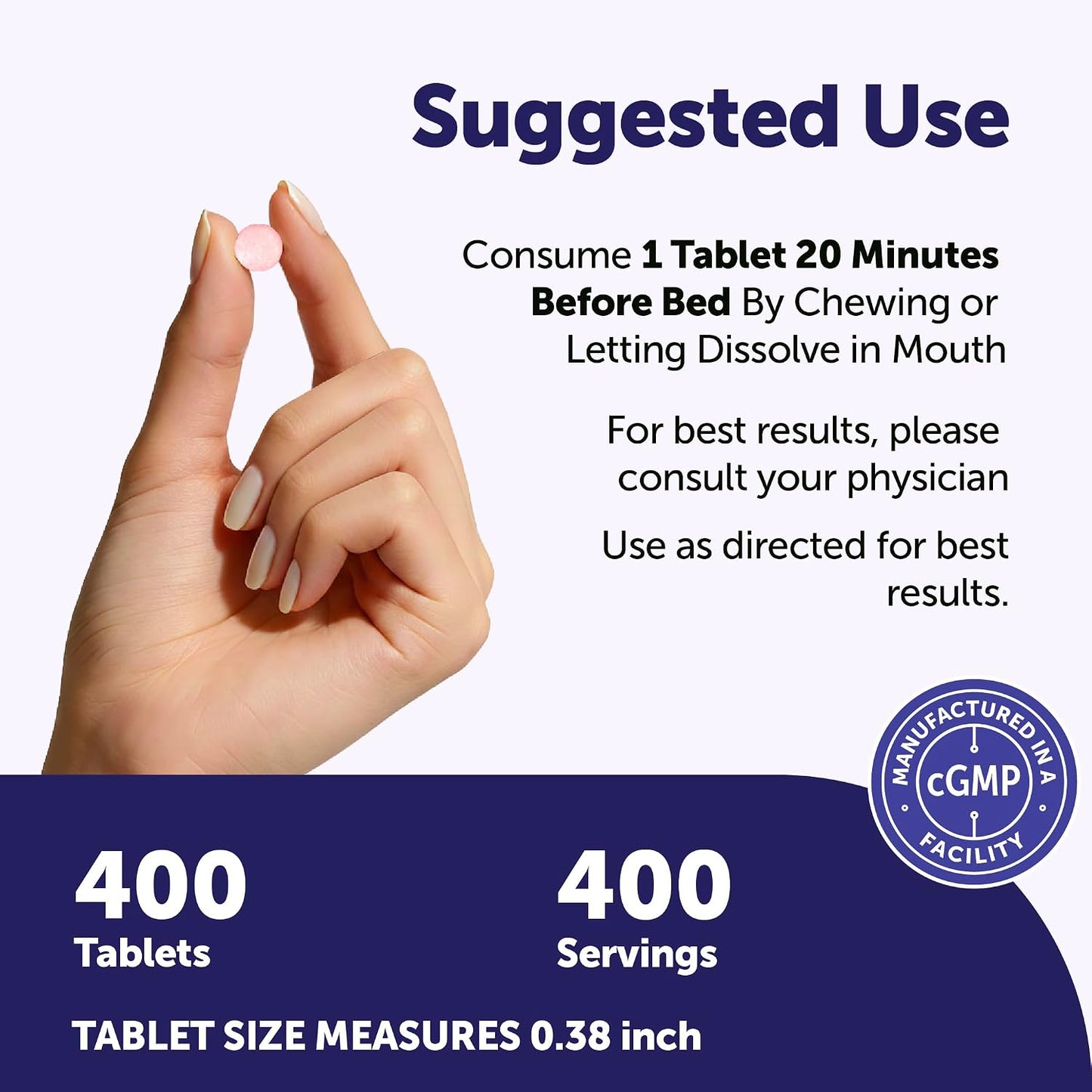 Micro Ingredients Melatonin 20mg, 400 Tablets | Strawberry Flavor | Fast Dissolve | 100% Drug Free | Vegetarian Friendly | Non-GMO, No Gluten, Sugar Free - PrimeBioHealth - canada supplements