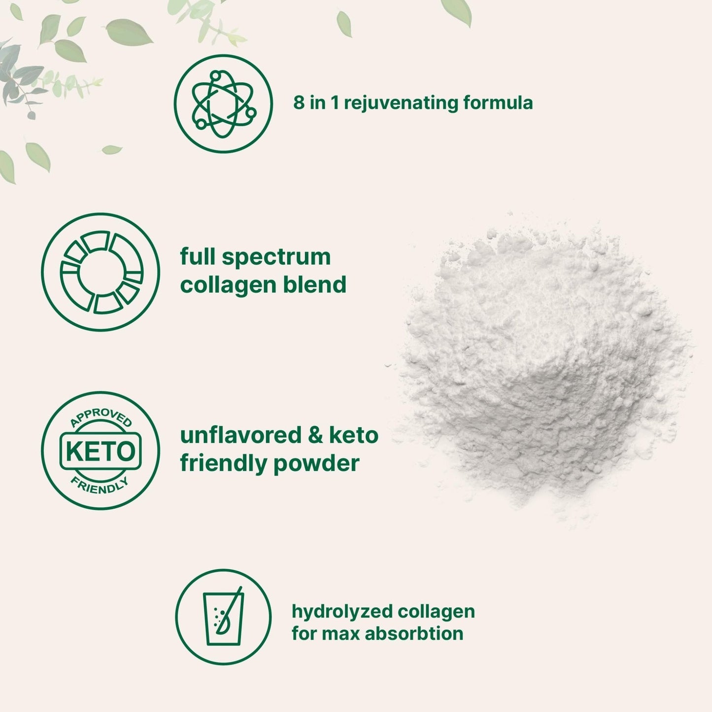 Micro Ingredients Multi Collagen Peptides Powder, 8oz – Hydrolyzed Type I,II,III,V,X with Biotin, Hyaluronic Acid, Vitamin C – Unflavored Collagen for Women & Men, Easy Dissolve, 20 Servings - PrimeBioHealth - canada supplements