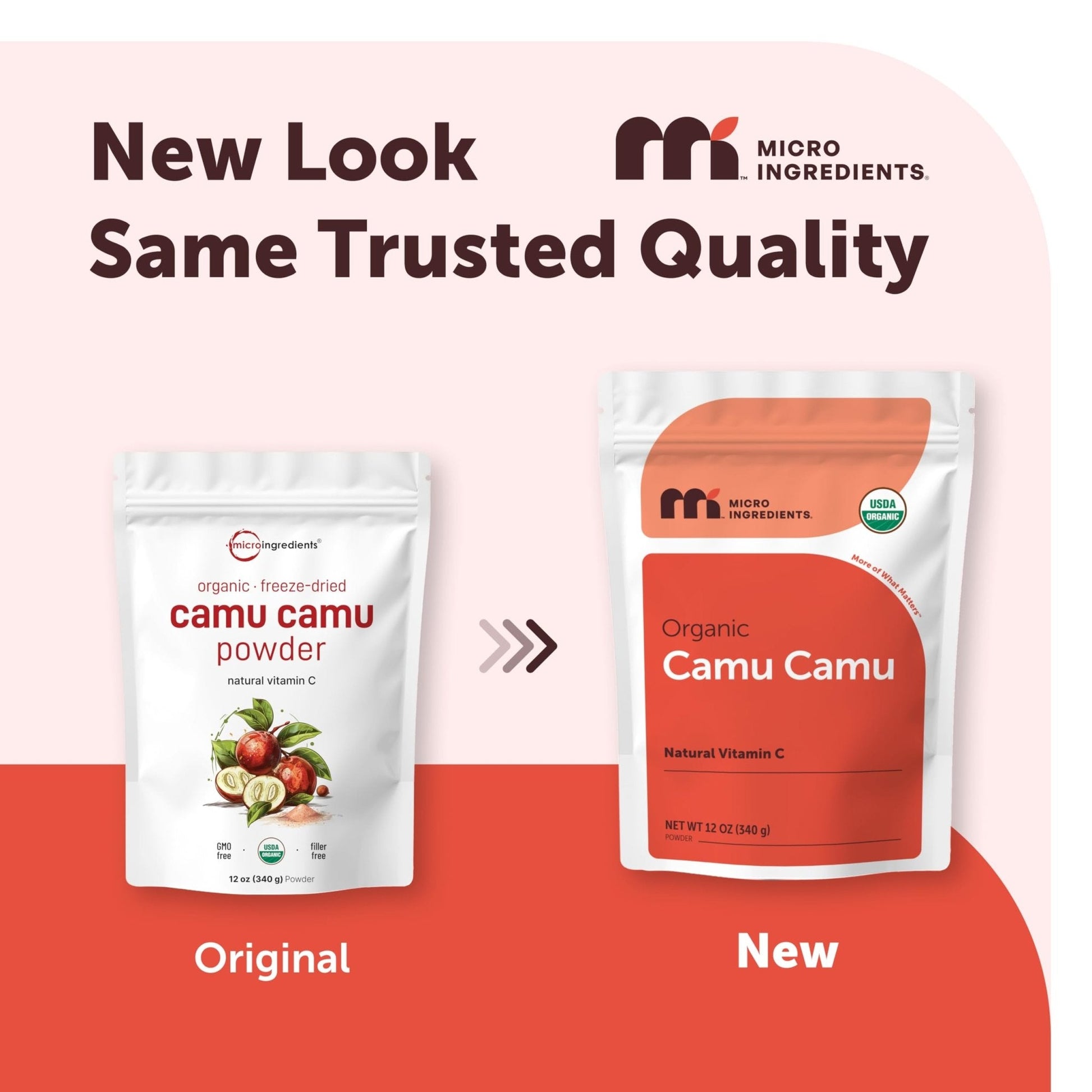 Micro Ingredients Organic Camu Camu Powder, 12 oz | Freshly Harvested Berry | Source of Naturally Occurring Vitamin C | Non-GMO, Vegan Friendly - PrimeBioHealth - canada supplements