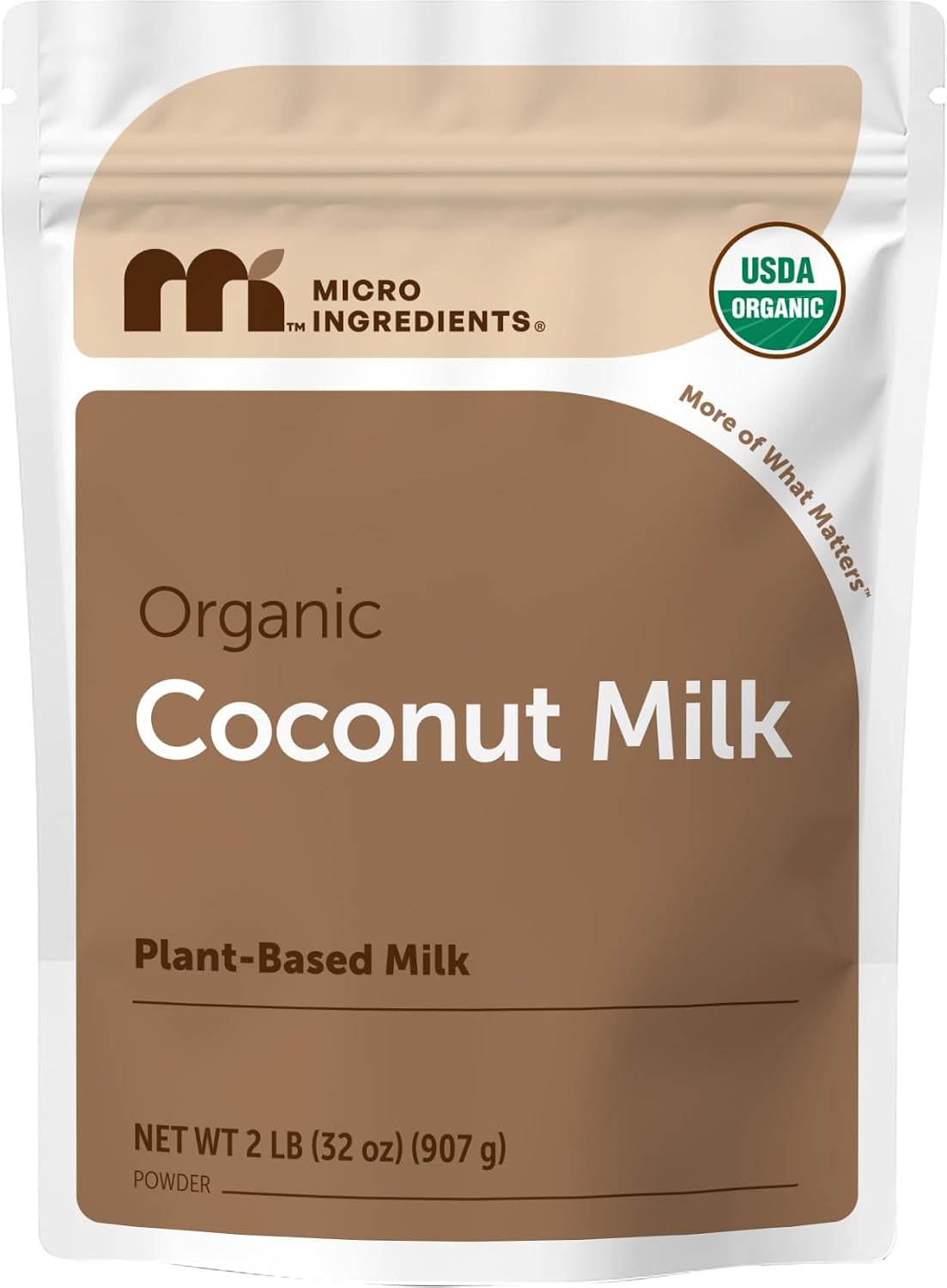Micro Ingredients Organic Coconut Milk Powder, 2 Lb | Plant-Based Creamer for Coffee, Tea & Smoothies | Rich & Creamy, Easy Mixing | Non-GMO, Gluten-Free, Keto & Paleo Friendly - PrimeBioHealth - canada supplements