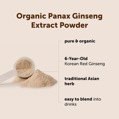 Micro Ingredients Organic Korean Ginseng Root Powder, 4 Ounce | Red Panax Ginseng Root | Traditional Asian Herb | Non-GMO & Vegan Friendly - PrimeBioHealth - canada supplements