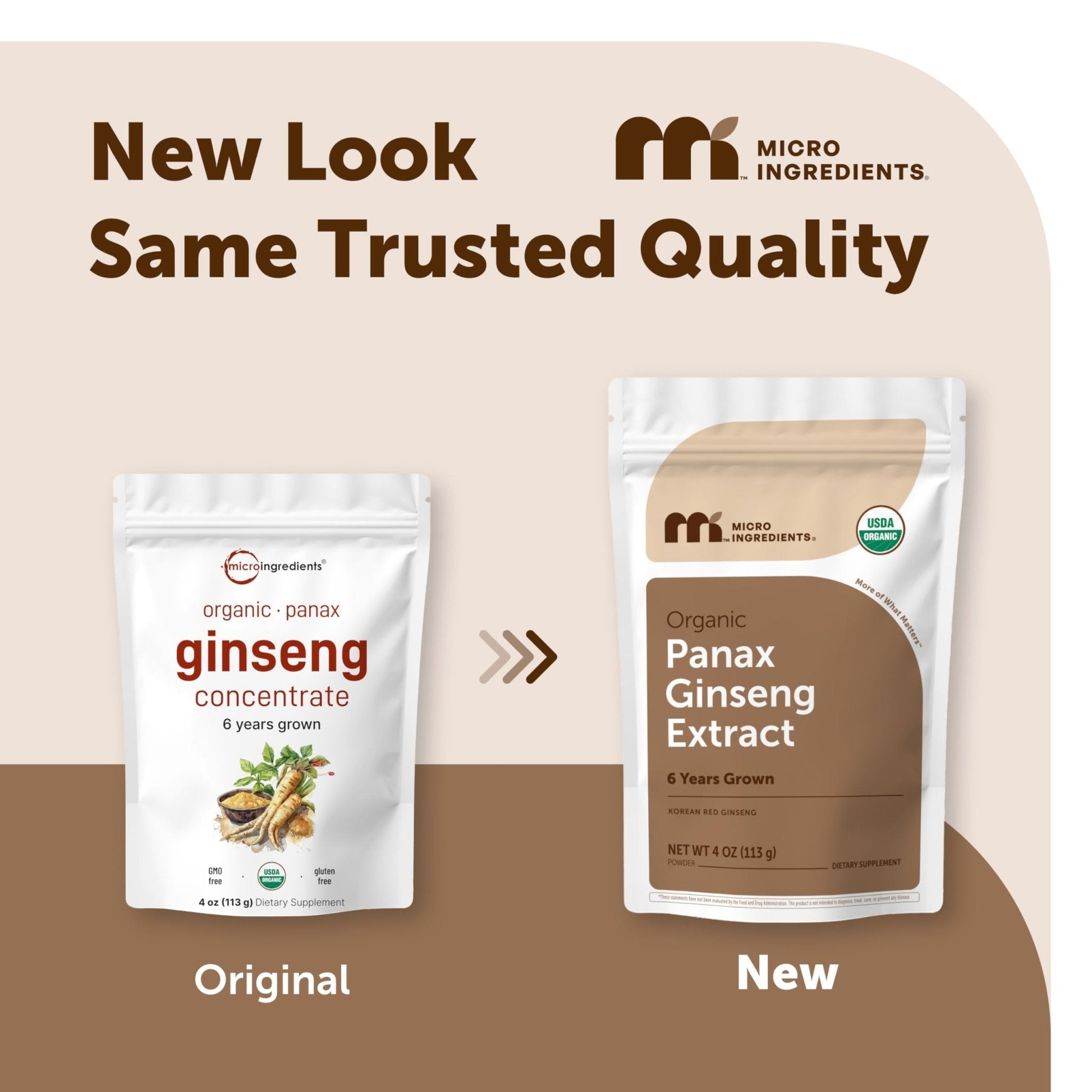 Micro Ingredients Organic Korean Ginseng Root Powder, 4 Ounce | Red Panax Ginseng Root | Traditional Asian Herb | Non-GMO & Vegan Friendly - PrimeBioHealth - canada supplements