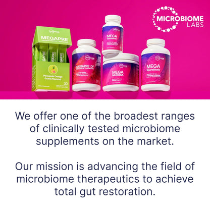 Microbiome Labs MegaSporeBiotic Probiotics for Women & Men - Spore-Based Probiotic for Gut Health & Digestive Support - Shelf-Stable, Travel-Friendly - PrimeBioHealth - canada supplements
