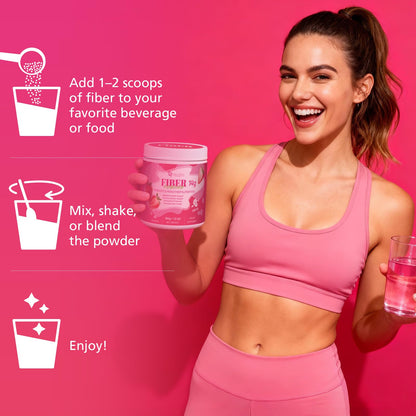 Migcopat Superfood Fiber Powder with Probiotics, Prebiotics, Digestive Enzymes, Vitamin C, Inulin, Magnesium, 14G Fiber Supplement for Digestive Support & Skin Health - PrimeBioHealth - canada supplements