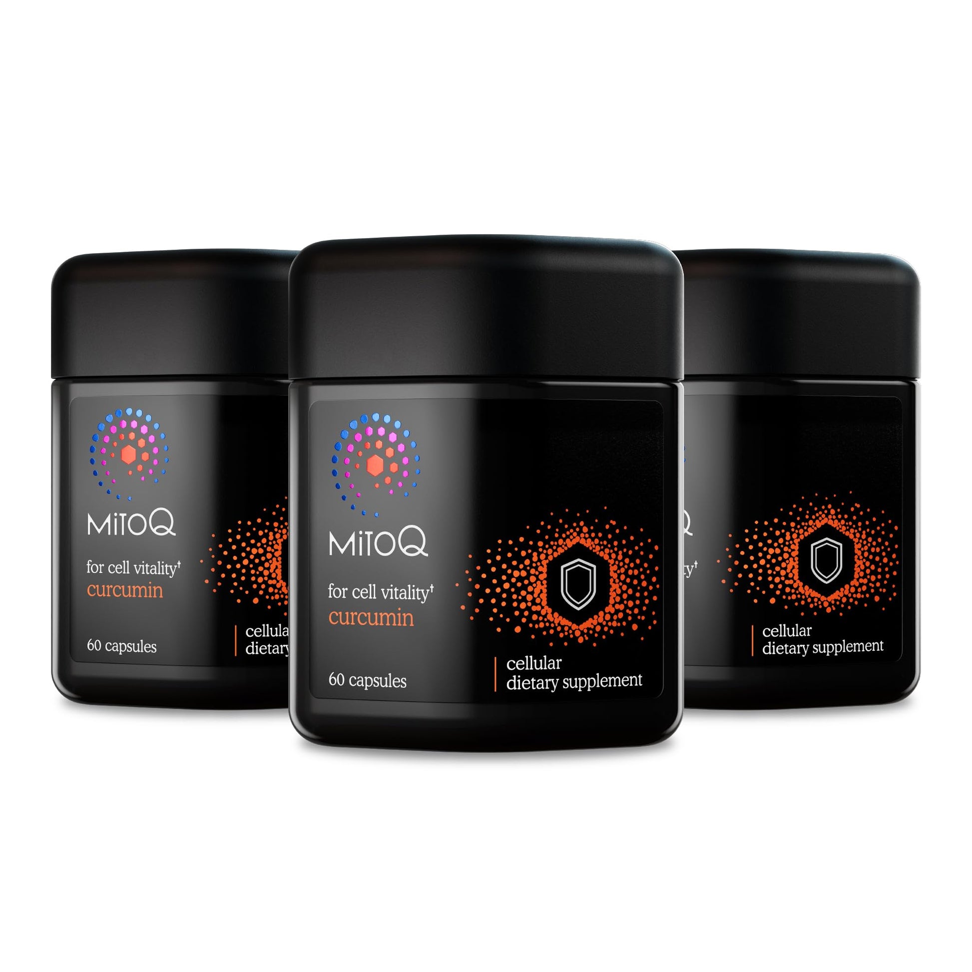 MitoQ Curcumin Longvida Lipidated Formula Mitochondria-targeted Antioxidant | Ultra Bioavailable & Sustained Action Free-Form Curcumin, 60 Capsules - PrimeBioHealth - canada supplements