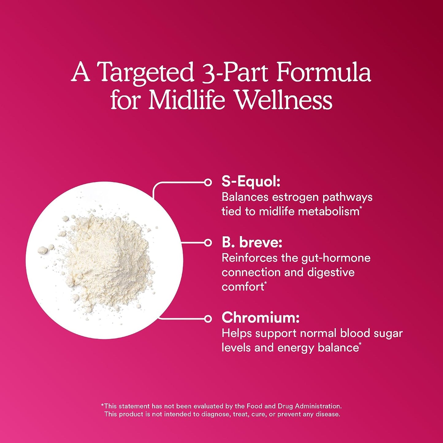 MitoQ Hormonal Metabolic Control – S-Equol, B. Breve Probiotic & Chromium Supplement for Women, Supporting Healthy Estrogen Signaling & Metabolic Function, 30 Capsules - PrimeBioHealth - canada supplements