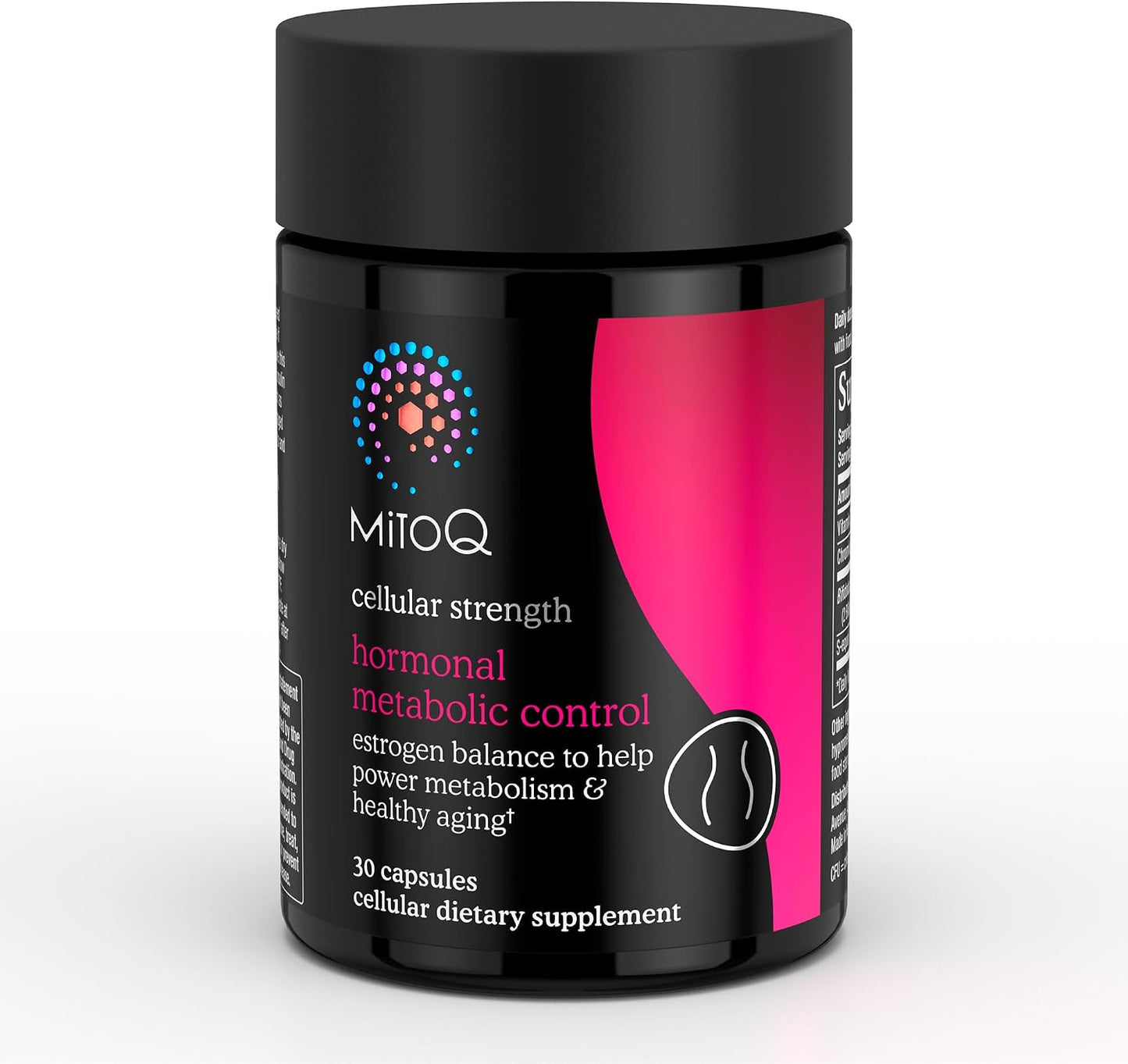 MitoQ Hormonal Metabolic Control – S-Equol, B. Breve Probiotic & Chromium Supplement for Women, Supporting Healthy Estrogen Signaling & Metabolic Function, 30 Capsules - PrimeBioHealth - canada supplements