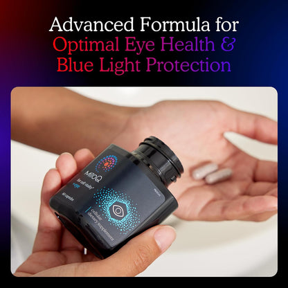 MitoQ +Liver & +Eye Bundle: Advanced Antioxidant Supplements for Metabolism, Detox & Blue Light Protection | Supports Liver Health, Eye Vitality & Natural Detox (2 x 60 Capsules) - PrimeBioHealth - canada supplements
