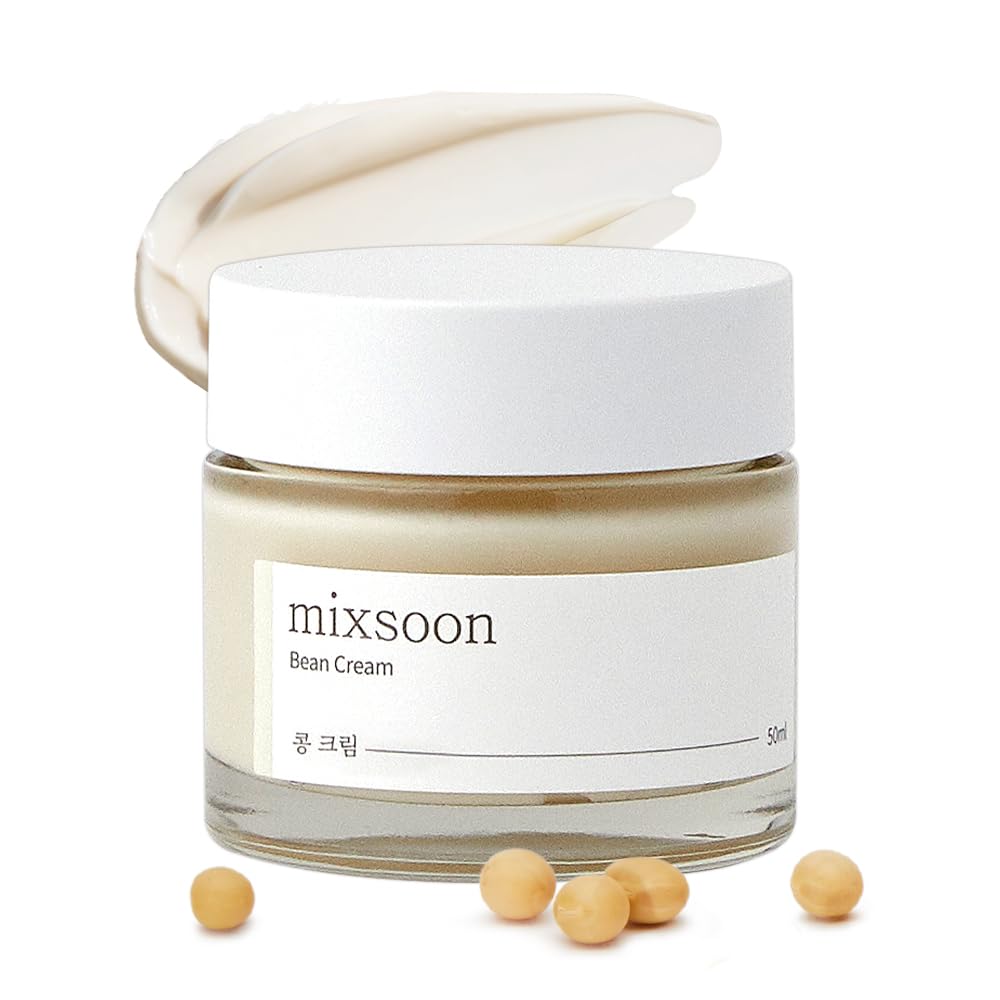 mixsoon Bean Cream-Deep Moisturizer Face Cream, Hydrating and Smoothing for Face, Fermented Soybean Extract - PrimeBioHealth - canada supplements