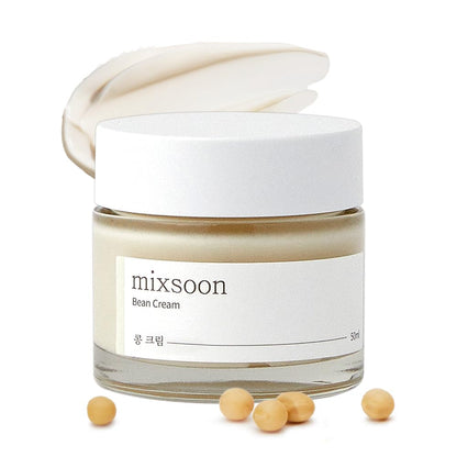 mixsoon Bean Cream-Deep Moisturizer Face Cream, Hydrating and Smoothing for Face, Fermented Soybean Extract - PrimeBioHealth - canada supplements
