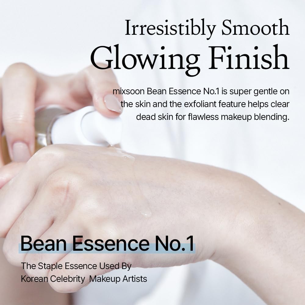 mixsoon Bean Essence Exfoliating, Snail Mucin Moisturizer for Hydrating, Fermented Bean Extract, Gentle Formula - PrimeBioHealth - canada supplements