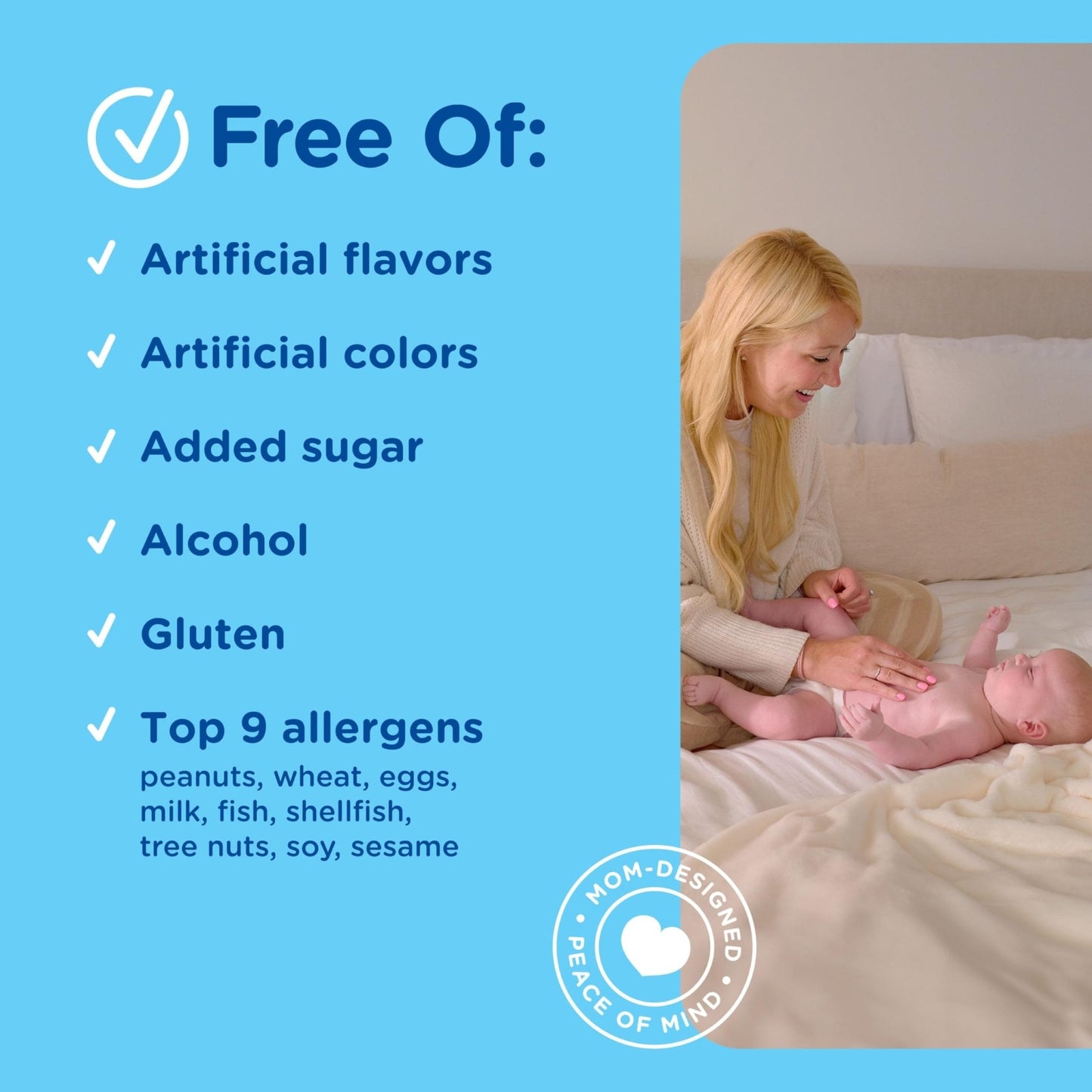 Mommy's Bliss Baby Probiotic Drops Everyday - Gas, Constipation, Colic Symptom Relief - Newborns & Up - PrimeBioHealth - canada supplements