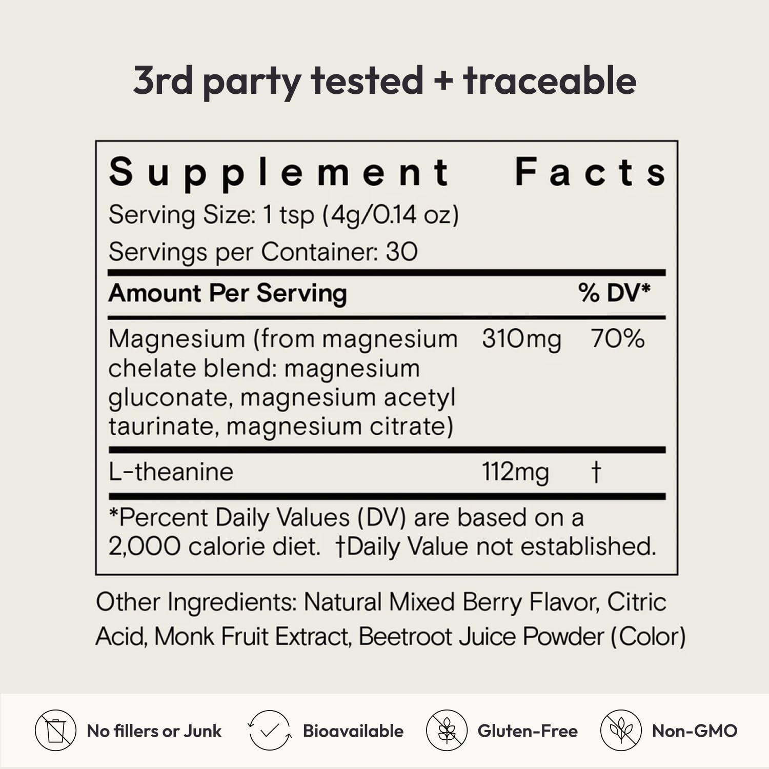 Moon Juice Magnesi-Om Magnesium Powder Supplement - Chelated Magnesium Complex + L-Theanine Blend for Rest, Relaxation & Regularity - PrimeBioHealth - canada supplements