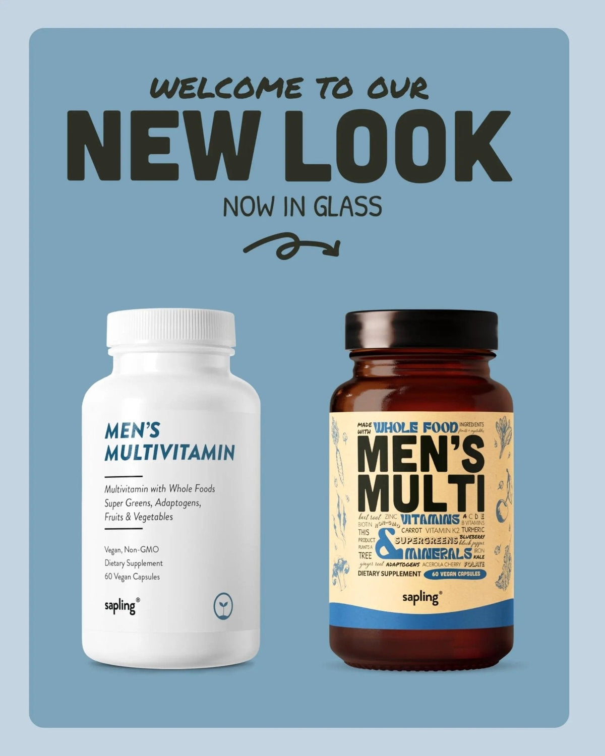 Multivitamin for Men - Daily Men’s Multivitamin - Methylated B Complex with Whole Food Ingredients, Vitamin B12, Folate - PrimeBioHealth - canada supplements