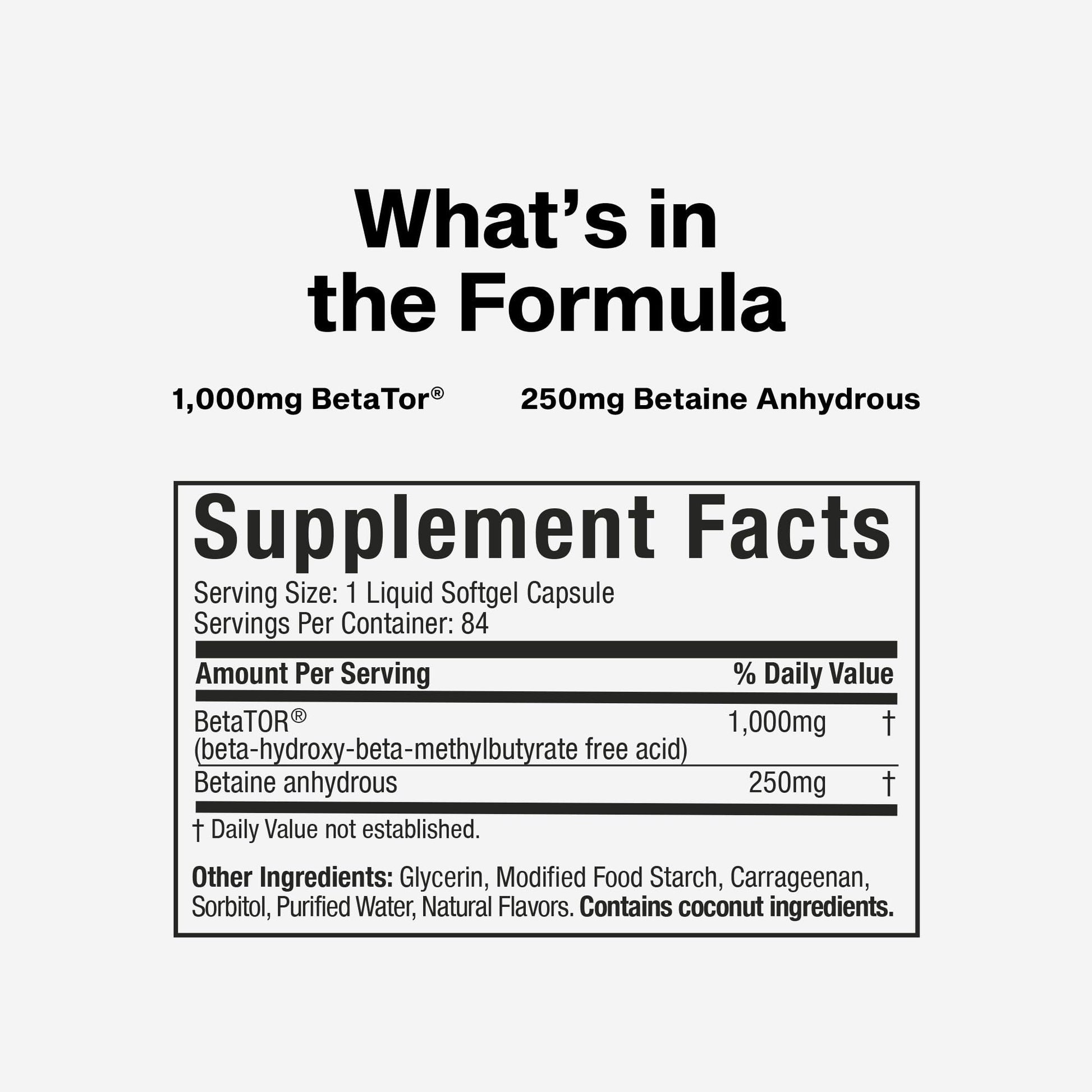 Muscletech HMB Supplements 1000mg, Clear Muscle (42 Liquid Softgels) - Highest Grade HMB for Lean Muscle & Recovery-HMB Free Acid Muscle Supplement-Help Decrease - PrimeBioHealth - canada supplements